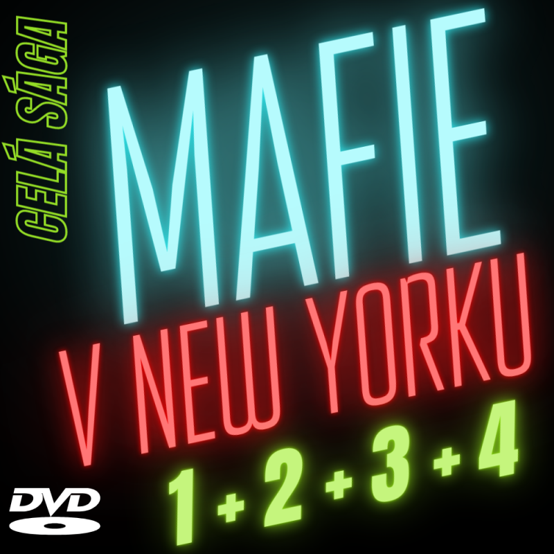 Celá série - Mafie v New Yorku (4dílná hledačka) + DVĚ SBĚRATELKY ZDARMA NAVÍC