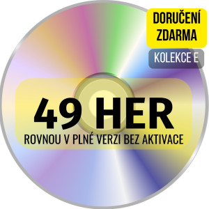 KOLEKCE E. Kolekce 30 her na DVD + 10 sběratelek + celá série Záchvěv + 5x 12 úkolů pro Herkula + 17 hodin pohádek