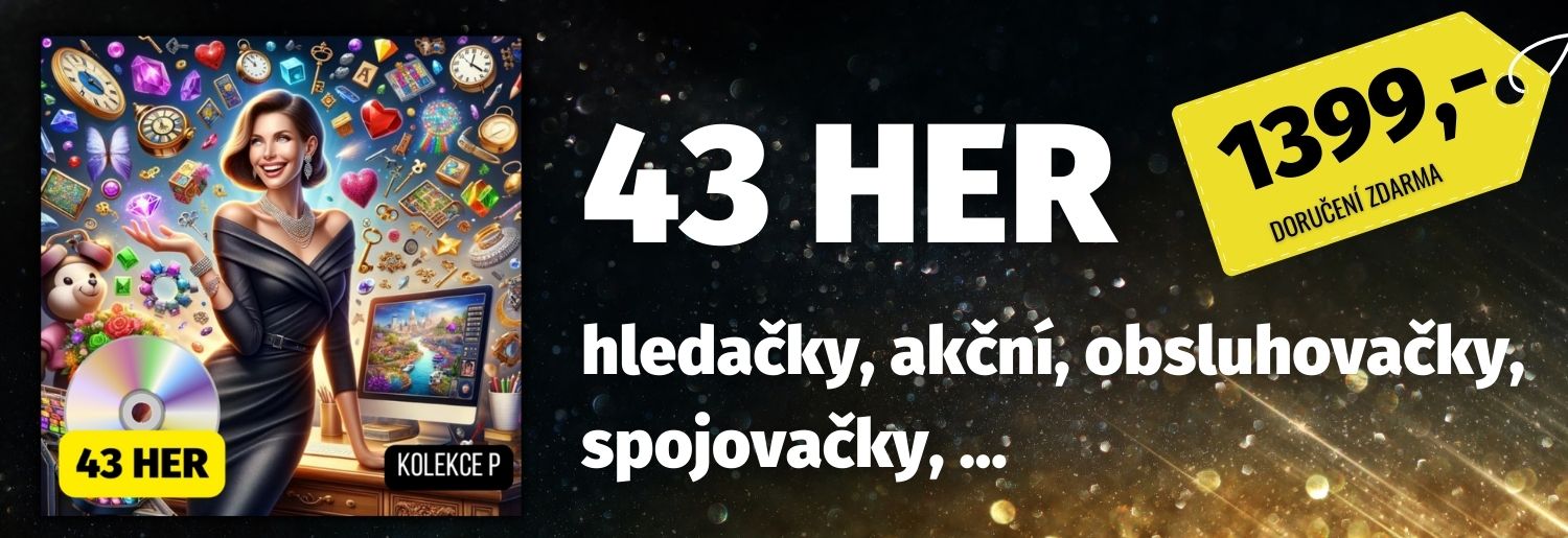 43 her - hledačky, akční, obsluhovačky, zábavné sp - Spidla.cz