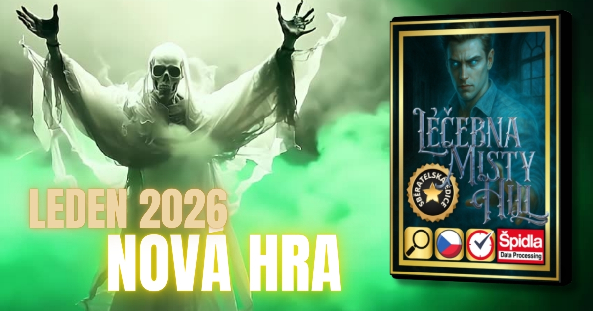 První hra roku 2026 Léčebna Misty Hill - Sběratels - Spidla.cz
