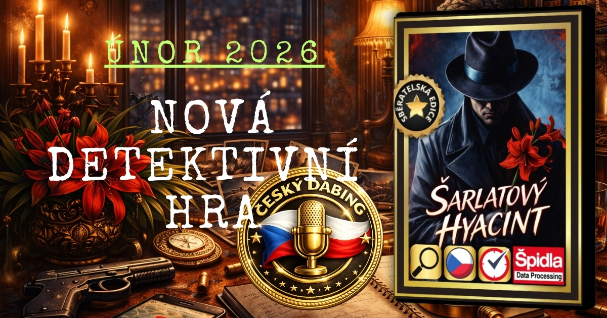 Šarlatový hyacint. Nová detektivní hledačka je tad - Spidla.cz