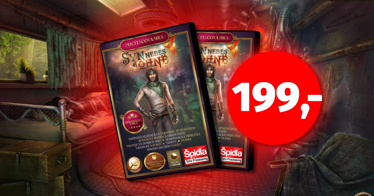 Syn nebes a ohně - sleva - Spidla.cz